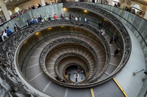 Vatican Museums Spiral Staircase 2012